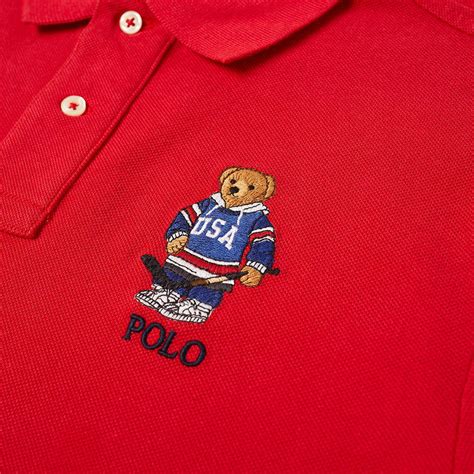 Ralph Lauren Hockey Bear .